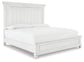 Kanwyn Queen Panel Bed, Dresser and Mirror