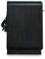Rowanbeck California King Upholstered Panel Bed, Dresser, Mirror and Nightstand