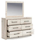 Lawroy Queen Panel Storage Bed, Dresser, Mirror and Nightstand