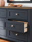 Landocken Queen Panel Headboard, Dresser, Mirror and Nightstand