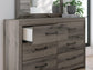 Urbanoore Full Panel Bed with Storage, Dresser, Mirror and Nightstand