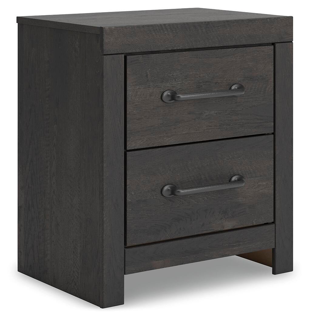 Delmorta Twin Panel Bed, Dresser, Mirror and Nightstand