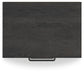 Delmorta Full Panel Bed with Storage, Dresser, Mirror and Nightstand