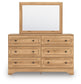 Galletyn Twin Panel Bed with Mirrored Dresser and Nightstand