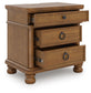 Chadworth California King Poster Bed with Mirrored Dresser and Nightstand