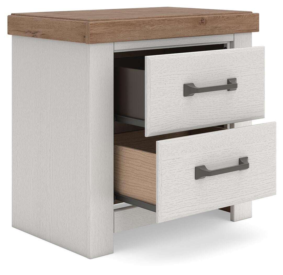 Savonport King Panel Bed with Storage. Dresser, Mirror and Nightstand
