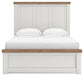 Savonport Queen Panel Bed with Storage. Dresser, Mirror and Nightstand