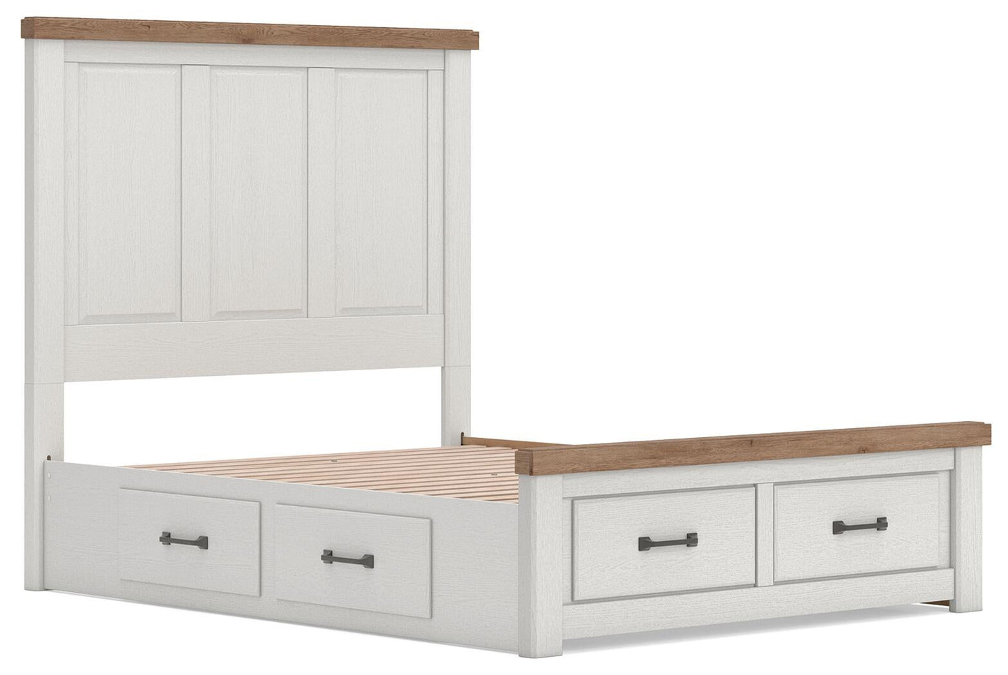 Savonport King Panel Storage Bed, Dresser and Mirror