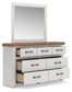 Savonport Full Panel Storage Bed, Dresser and Mirror