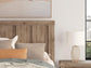 Garistyn Queen Panel Storage Bed, Dresser and Mirror