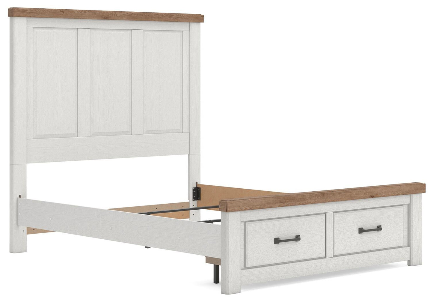 Savonport Queen Panel Storage Bed, Dresser and Mirror