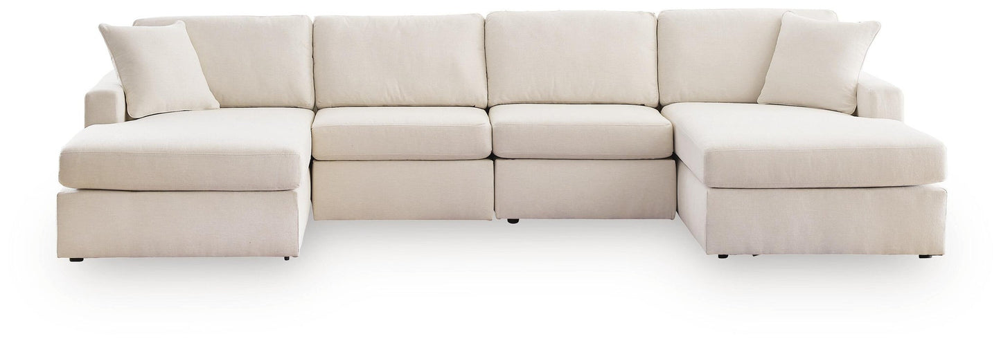 Modmax 4-Piece Double Storage Chaise Sectional