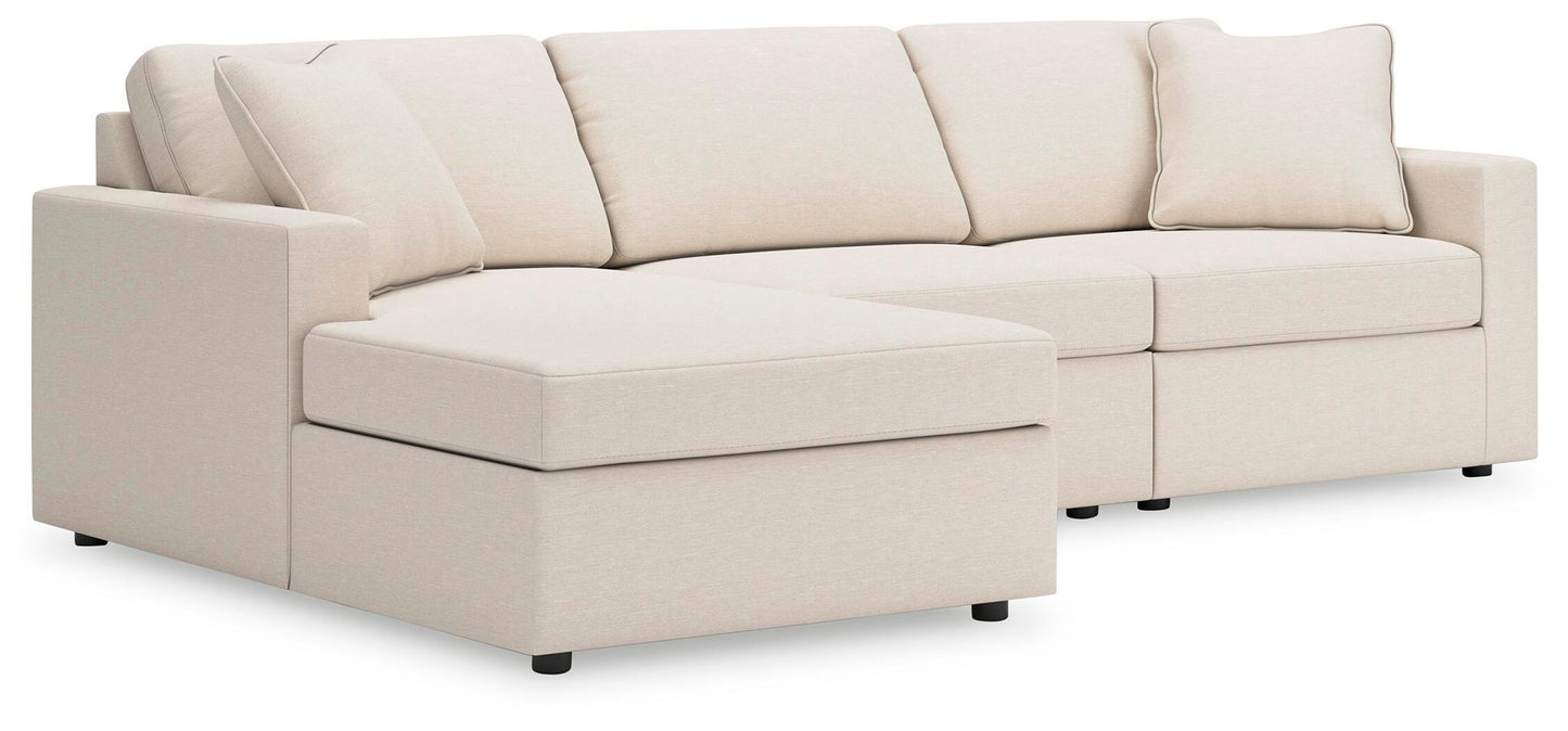 Modmax 3-Piece Sectional Sofa Storage Chaise