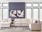 Modmax 8-Piece Sectional with Storage Chaise and Audio Consoles