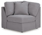 Modmax 8-Piece Sectional with Storage Chaise and Audio Consoles