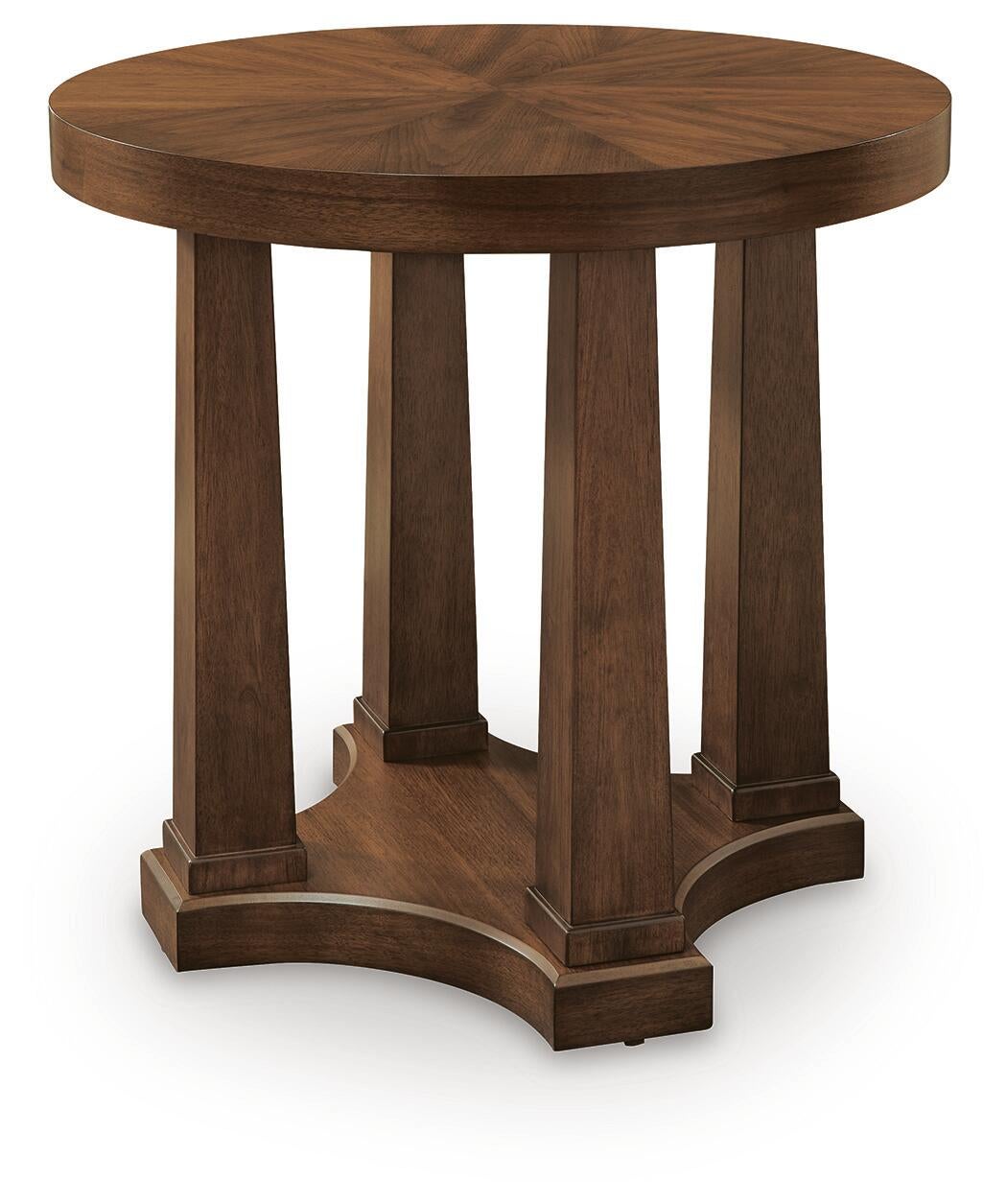Rustic Plains Round End Table